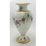 William Moorcroft Florian vase decorated in the forget me not design, h.23cm.