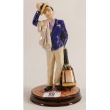 Damaged Kevin Francis / Peggy Davies Limited edition figure Frank Sinatra, with certificate.