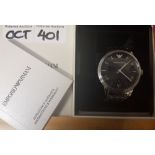 Emporio Armani Men's Quartz Stainless-Steel Strap ‘Dino’ Watch - AR1614 with Box and Manual (