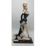 Florence Giuseppe Arami Large Figure Art of the Dance: height 34cm, boxed
