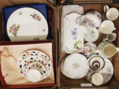 A mixed collection of ceramic items to include, Aynsley Pembroke Jug, Royal Worcester Egg Coddler,