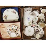 A mixed collection of ceramic items to include, Aynsley Pembroke Jug, Royal Worcester Egg Coddler,