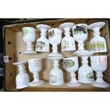Royal Doulton Limited Edition 12 Days of Christmas Goblets