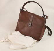 Armani Exchange brown leather hand/shoulder bag with original dust cover. Some wear to clasp and