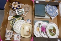 A mixed collection of items to include Royal Commemorative cups & plates, Price Kensington imari
