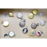 A collection of Modern Quartz Pocket Watches(12)