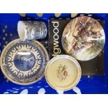 A collection of Wedgwood ceramic items to include wall plates, calendar plates, boxed wall plates,