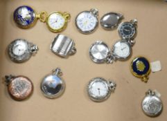 A collection of Modern Quartz Pocket Watches(14)