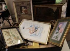 Vintage Advertising poster, Oil Paintings, water colour, Mirror, religious and other pictures etc
