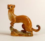 Beswick model of a Stoat in summer coat 1021.