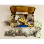 A large quantity of vintage world coins including a collection of Silver pre-1947 coins that