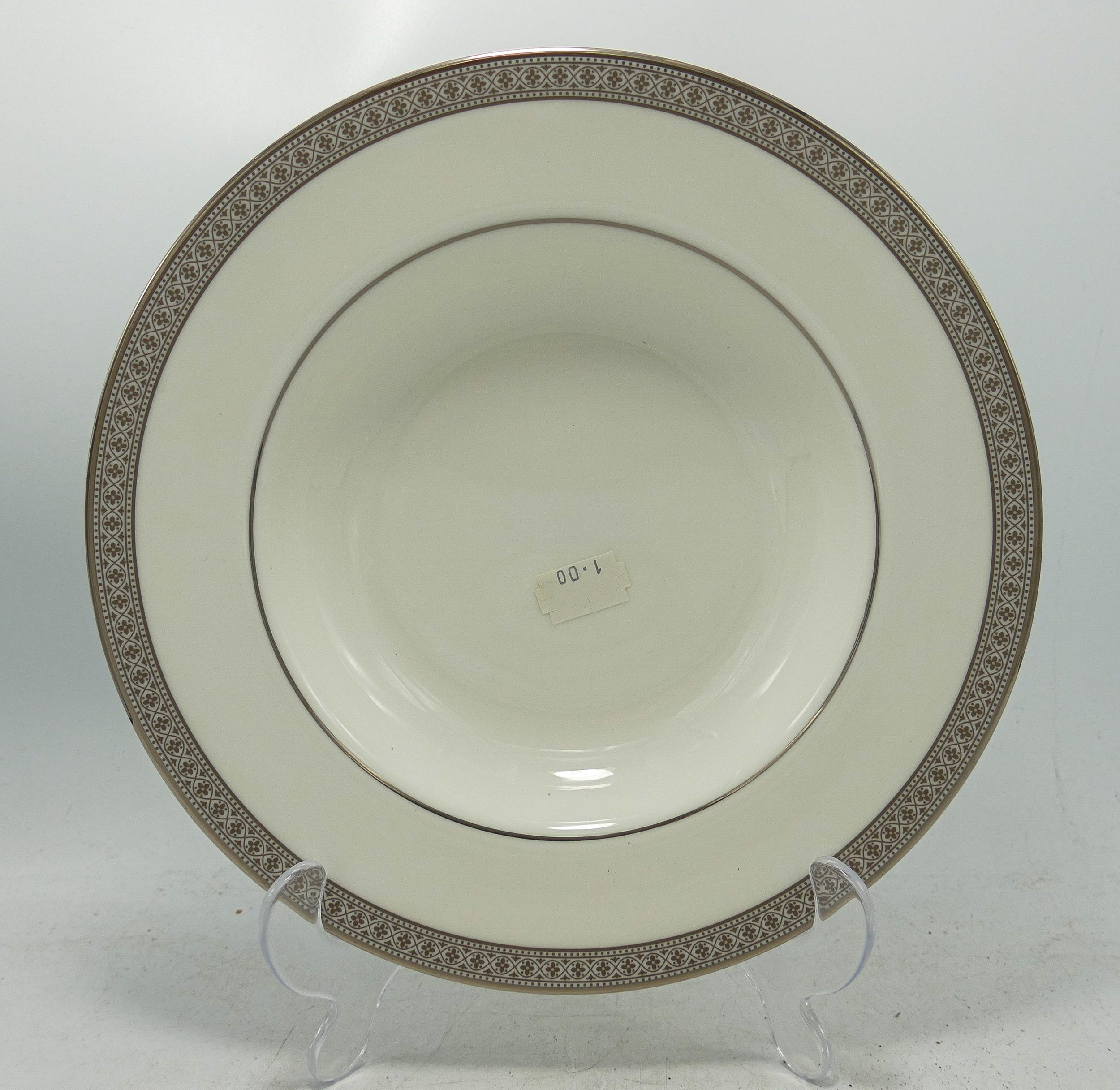 Royal Doulton Archives Piper Platinum patterned tea & dinner ware to include - cups & saucers x 46 - Image 2 of 3
