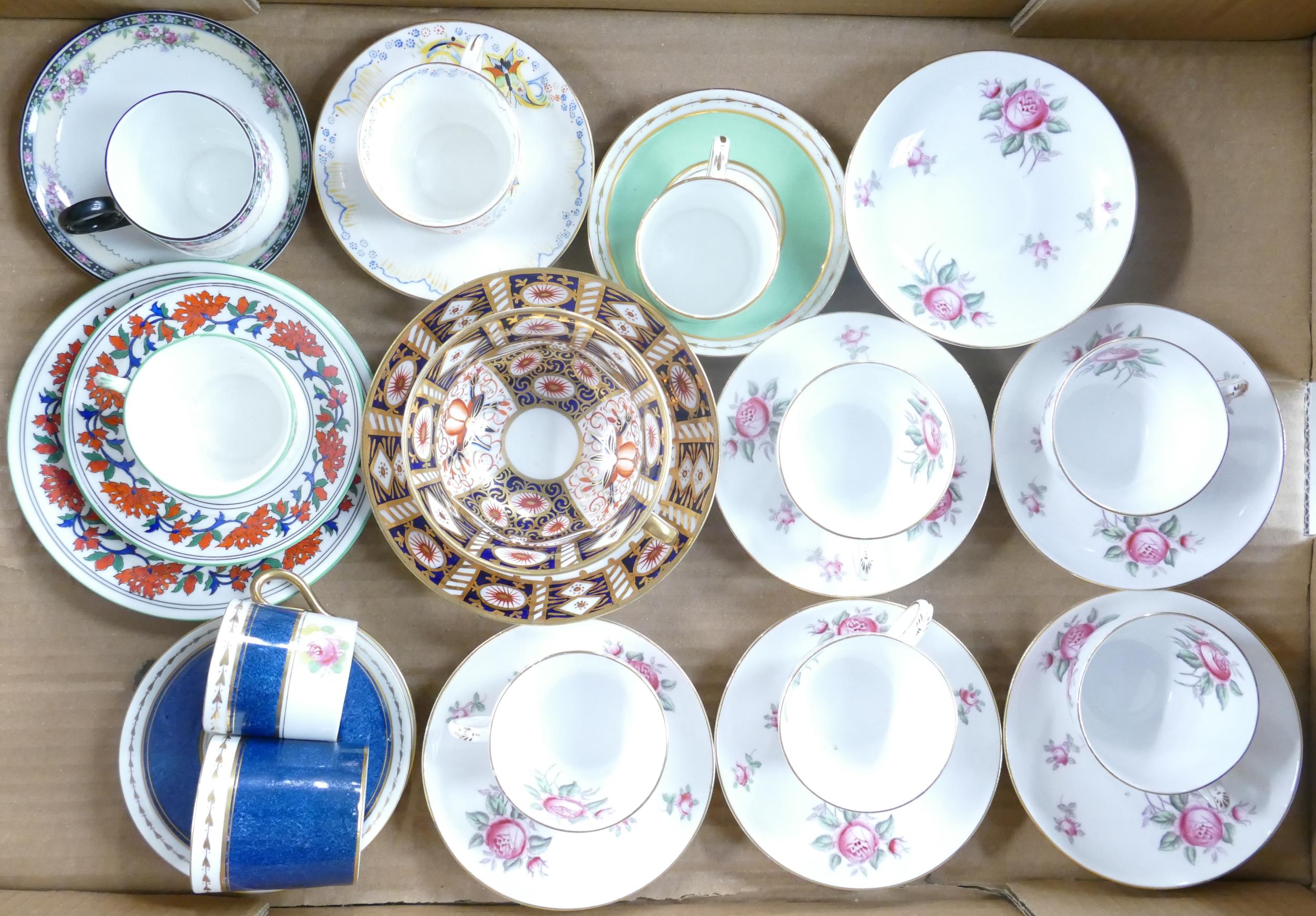 A collection of Birks Rawlins / Savoy China floral & similar tea & coffee ware. - Image 2 of 2