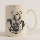 Wedgwood Garden Implements mug by Eric Ravilious.