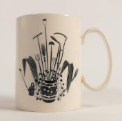 Wedgwood Garden Implements mug by Eric Ravilious.