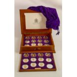 Royal Mint Queen Elizabeth II Golden Jubilee proof coin collection in fitted wooden box with