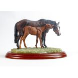 Border Fine Arts Horse AO147 Mare & Foal.