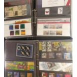 Two Albums 1997 - 2000 GB presentation packs face value roughly £225.