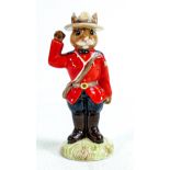 Royal Doulton Bunnykins figure Sergeant Mountie - ref DB136 limited edition of 250.