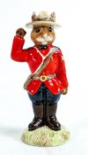 Royal Doulton Bunnykins figure Sergeant Mountie - ref DB136 limited edition of 250.