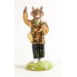 Royal Doulton Bunnykins figure Umpire DB360, limited gold edition.