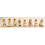 A collection of Royal Doulton Brambly Hedge boxed figures to include - Mrs Saltapple, Primrose