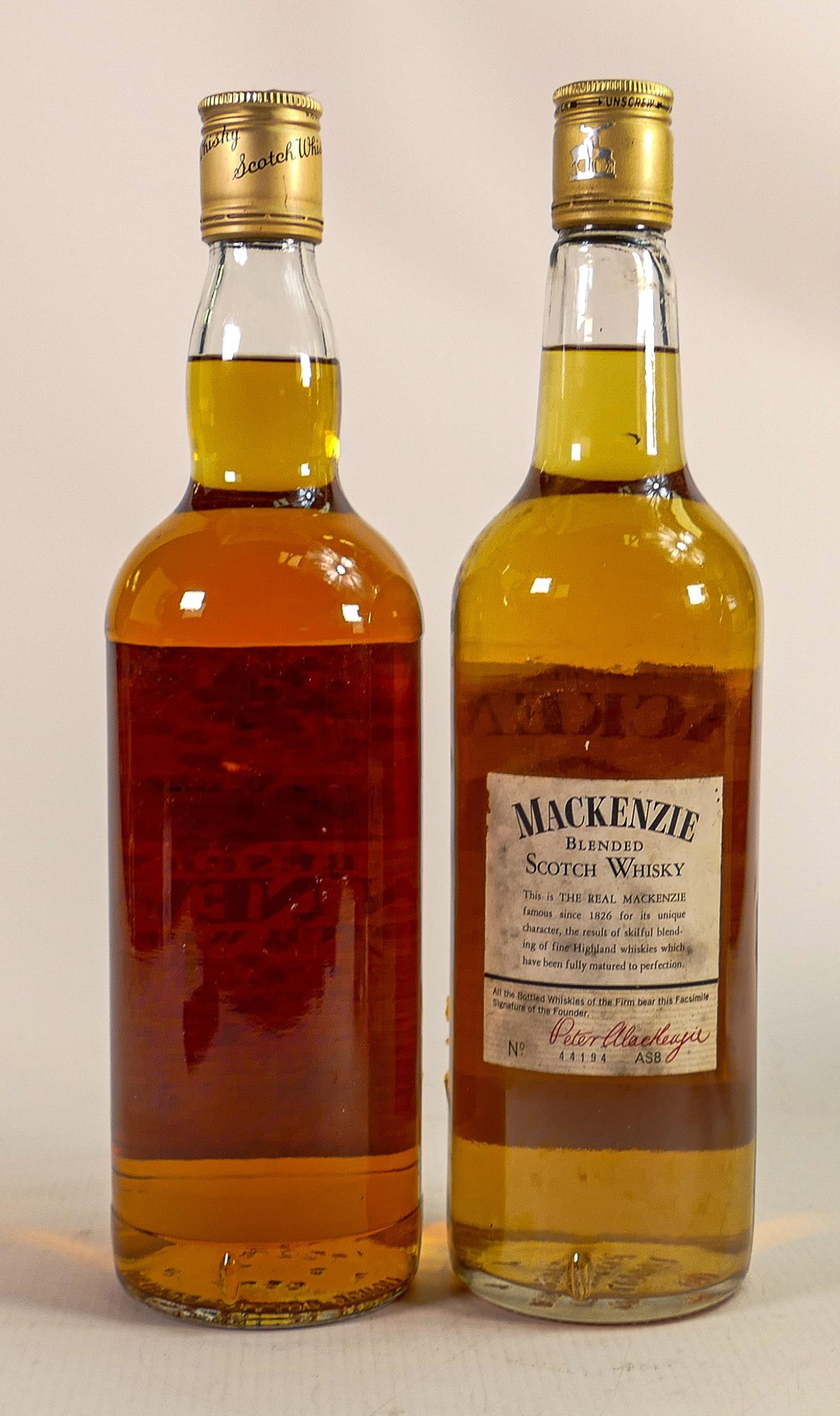 Glen Nevis Finest Reserved Scotch Whisky together with a similar bottle of Mackenzie Whisky. (2) - Image 3 of 4