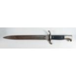 WWII German dress dagger, length 38cm.