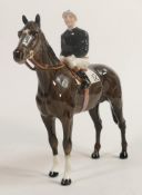 Beswick jockey on Charcoal horse 1862, two broken legs and chip to hat.