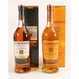 Glenmorangie single malt & Quinta Ruban Extra Matured boxed Scotch Whisky. (2)