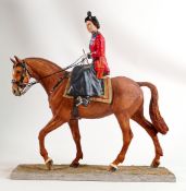 Border Fine Arts Trooping the Colour 1952 B1341 by Anne Wall. Produced to celebrate the Queens 60