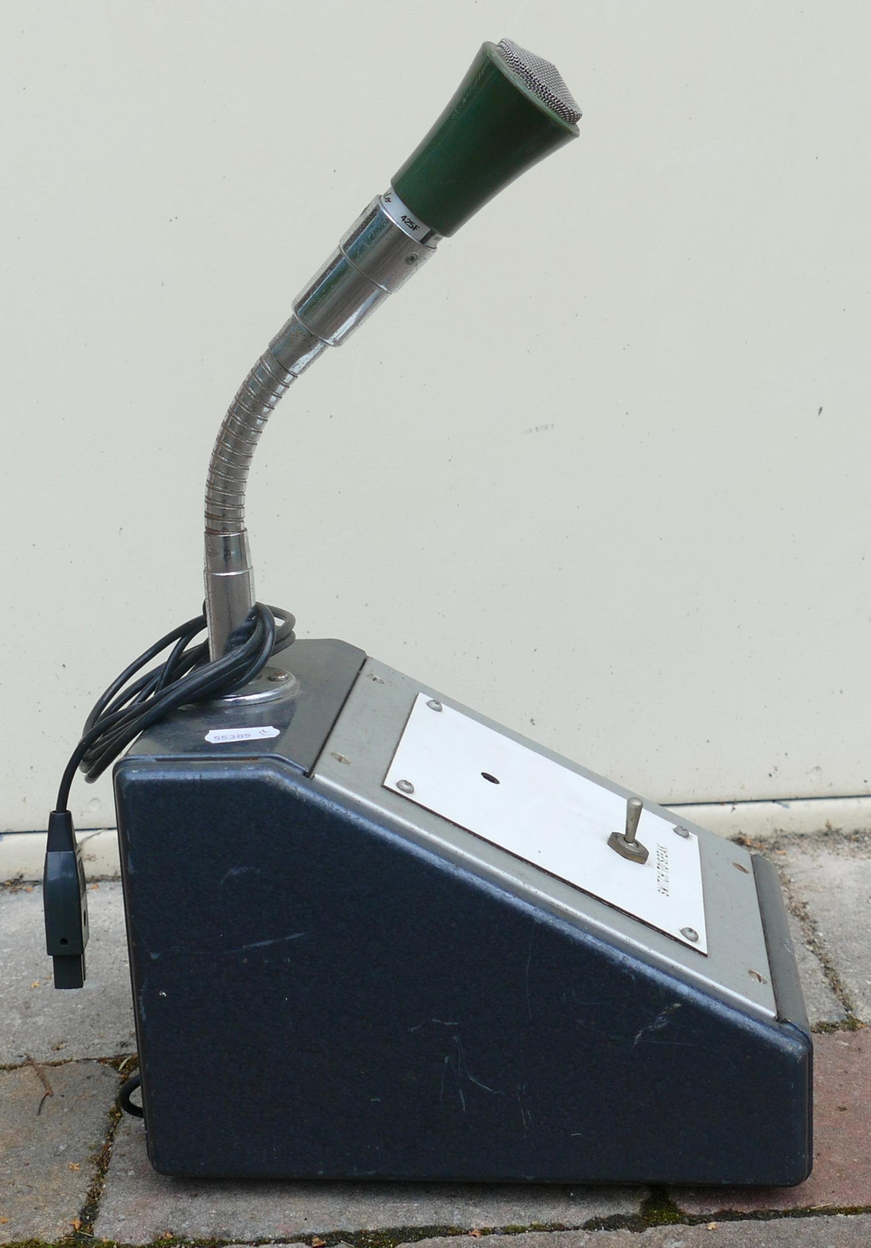 Commando branded railway PA microphone. - Image 4 of 4