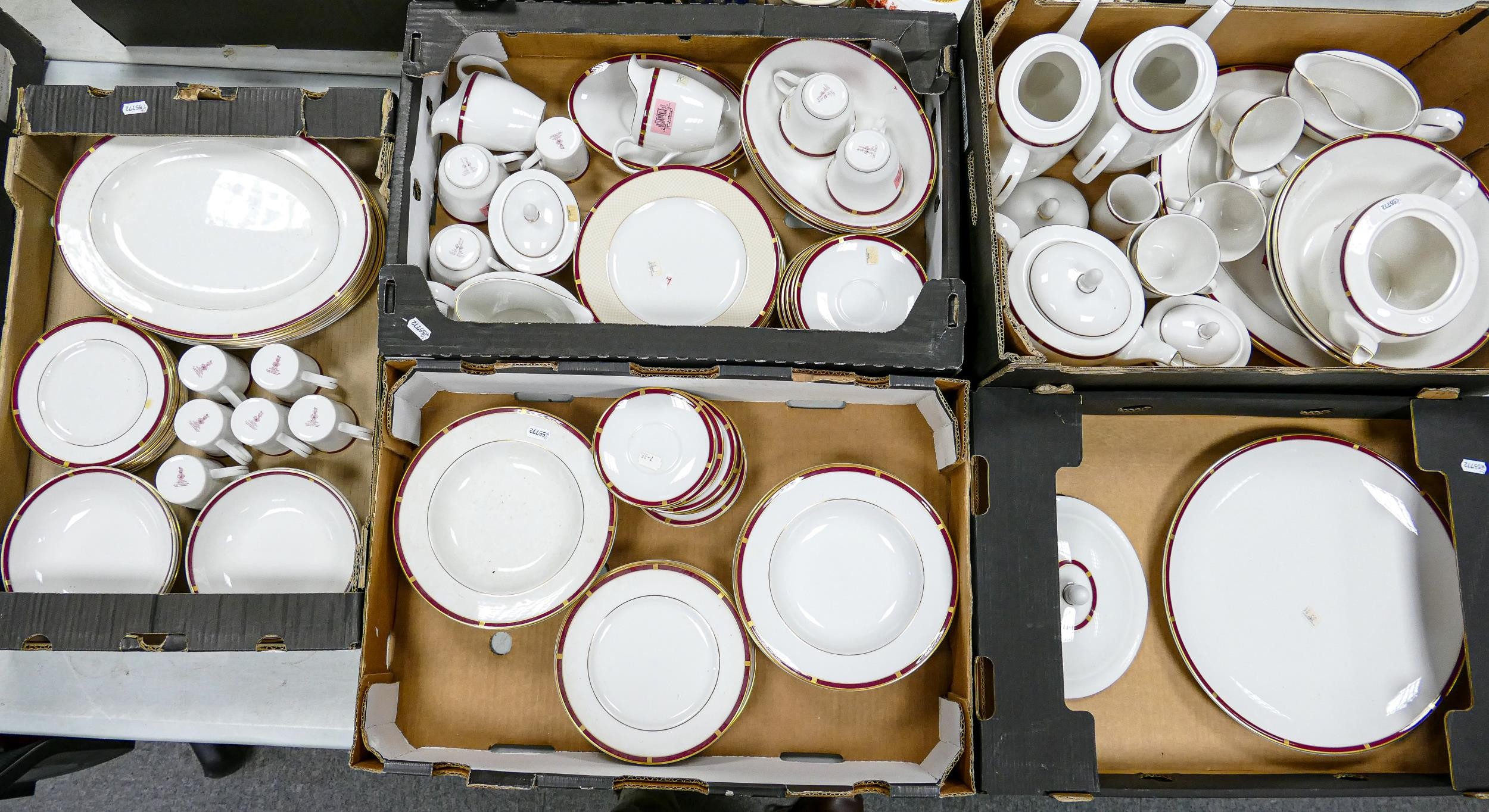 A large collection of Royal Doulton Lexington patterned tea & dinnerware including rimmed bowls, - Image 3 of 3