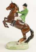 Beswick rearing huntsman 868 with green jacket.