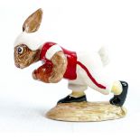 Royal Doulton Bunnykins figure Touchdown DB100. Limited edition for Indiana University.