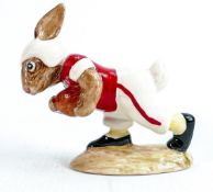 Royal Doulton Bunnykins figure Touchdown DB100. Limited edition for Indiana University.