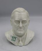 Paragon White China figure of Franklin D Roosevelt