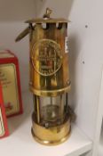 Eccles type 6 Miners Safety lamp.