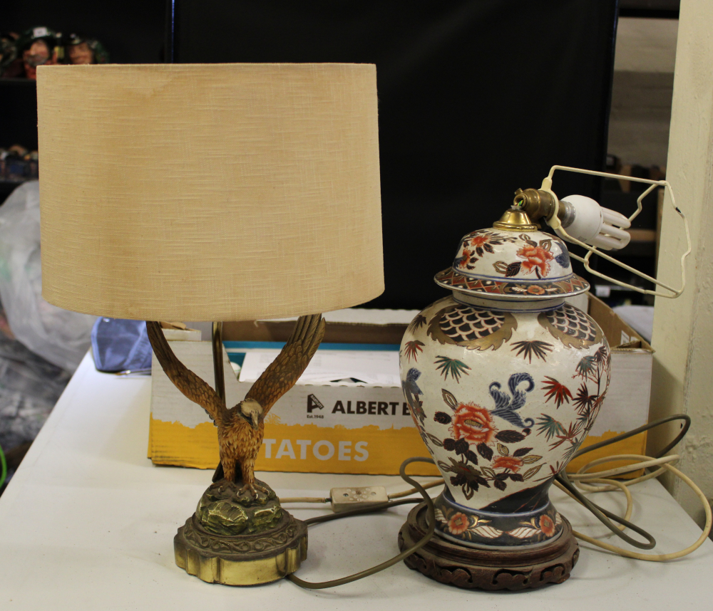 Two Decorative Table Lamps