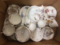 A mixed collection of items to include Paragon Tree of Kashmir patterned dinnerware, Royal Albert