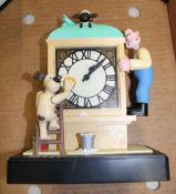 Wesco Wallace and Gromit Alarm Clock (Working -Unboxed)