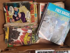 A collection of Comics - 'BC, Marvel & Return of the Jedi etc (1 tray)