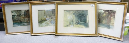 Four Framed Sir William Russell Flint Framed Prints, each 47 x 56cm(4)