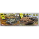 Dragon Branded 1/35 Scale Model Tanks to include JSU-122 Tank Destroyer & Sd.Kfz 164 Nashorn looks