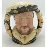 Royal Doulton large character jug Henry VIII: D6888. Limited edition 1383/1991