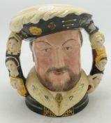 Royal Doulton large character jug Henry VIII: D6888. Limited edition 1383/1991