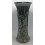 Moorcroft Peacock Parade Patterned Vase, boxed, height 25cm