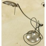 Heavy Chrome Articulated Tamble Lamp