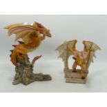 Enchantica Boxed Resin Figures Sanarach & Karegor , tallest 19cm(2)