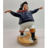 Royal Doulton Figurine The Jolly Fisherman MCL21. Limited Edition.
